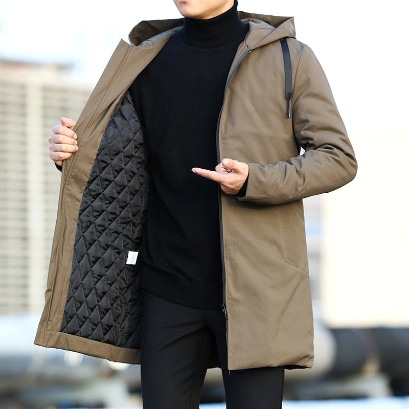 Chase | Męska parka, wodoodporny model, na chłodne dni | Rokishi | Czarny