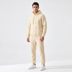 Stefan | Męski zestaw domowy (loungewear) z kapturem, wygodny komplet dwuczęściowy | Rokishi