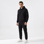 Stefan | Męski zestaw domowy (loungewear) z kapturem, wygodny komplet dwuczęściowy | Rokishi