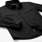 Błażej | Męska koszula typu stretch (krój slim fit), koszula biznesowa odporna na zagniecenia | Rokishi