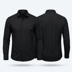 Błażej | Męska koszula typu stretch (krój slim fit), koszula biznesowa odporna na zagniecenia | Rokishi