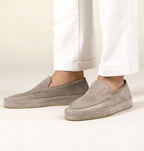Zbigniew | Męskie wsuwane buty (slippery) z amortyzowaną podeszwą, styl smart-casual | Rokishi