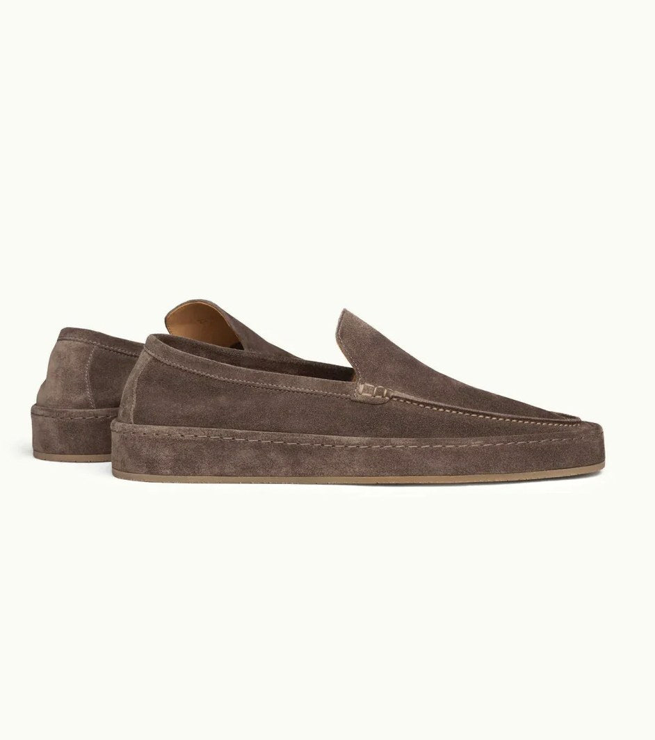 Zbigniew | Męskie wsuwane buty (slippery) z amortyzowaną podeszwą, styl smart-casual | Rokishi