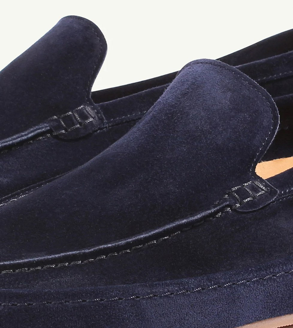Zbigniew | Męskie wsuwane buty (slippery) z amortyzowaną podeszwą, styl smart-casual | Rokishi