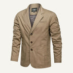 Holden | Męska kurtka, dopasowany krój, na co dzień | Rokishi | Khaki