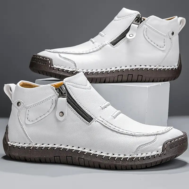 Fabian | Ergonomiczne męskie buty wsuwane, wygodne obuwie na co dzień | Rokishi