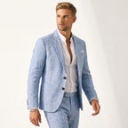 Ryszard | Męski garnitur o kroju slim fit, dopasowany zestaw dwuczęściowy | Rokishi