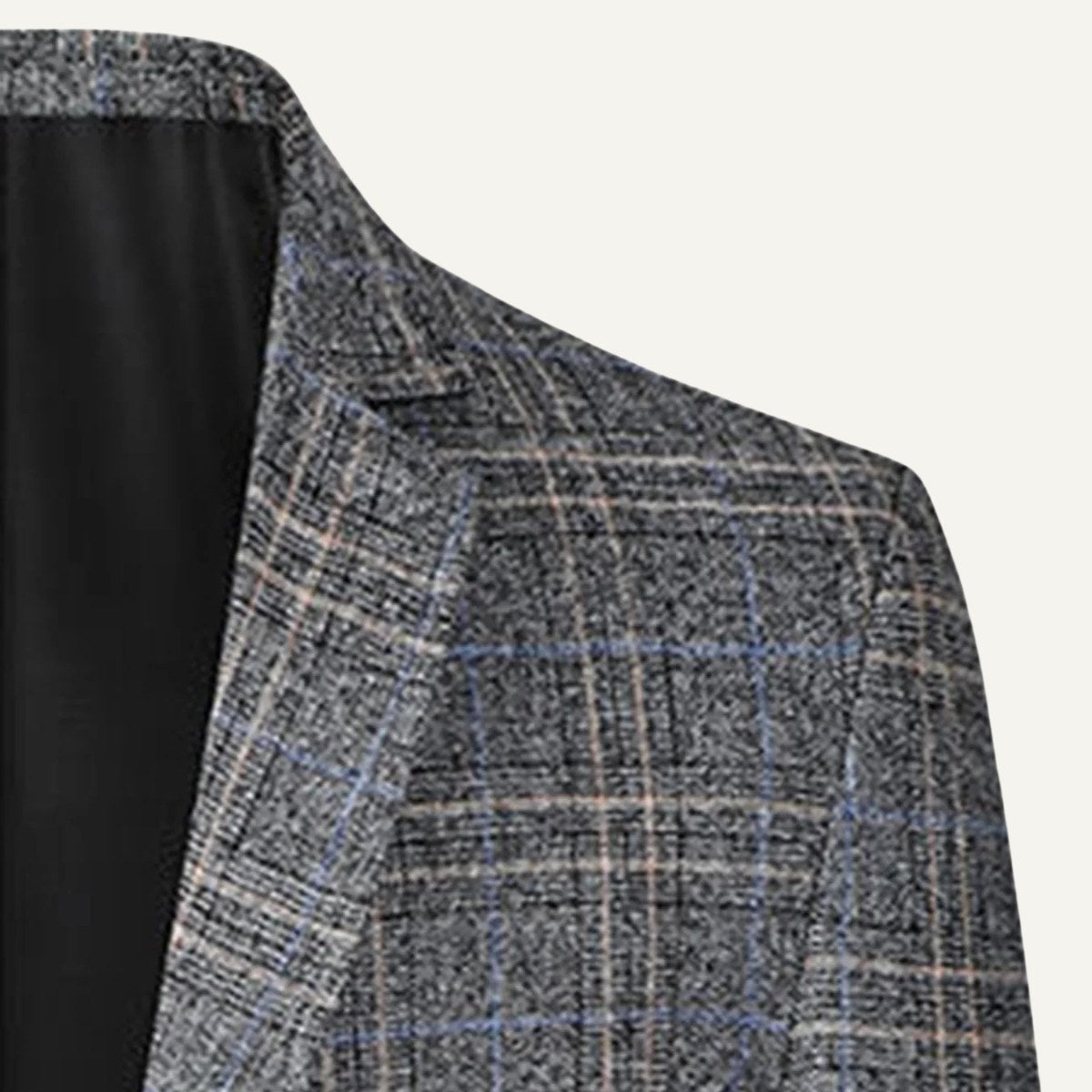 Warren | Męska marynarka, dopasowany krój, lekka konstrukcja | Rokishi | Ciemnoszary