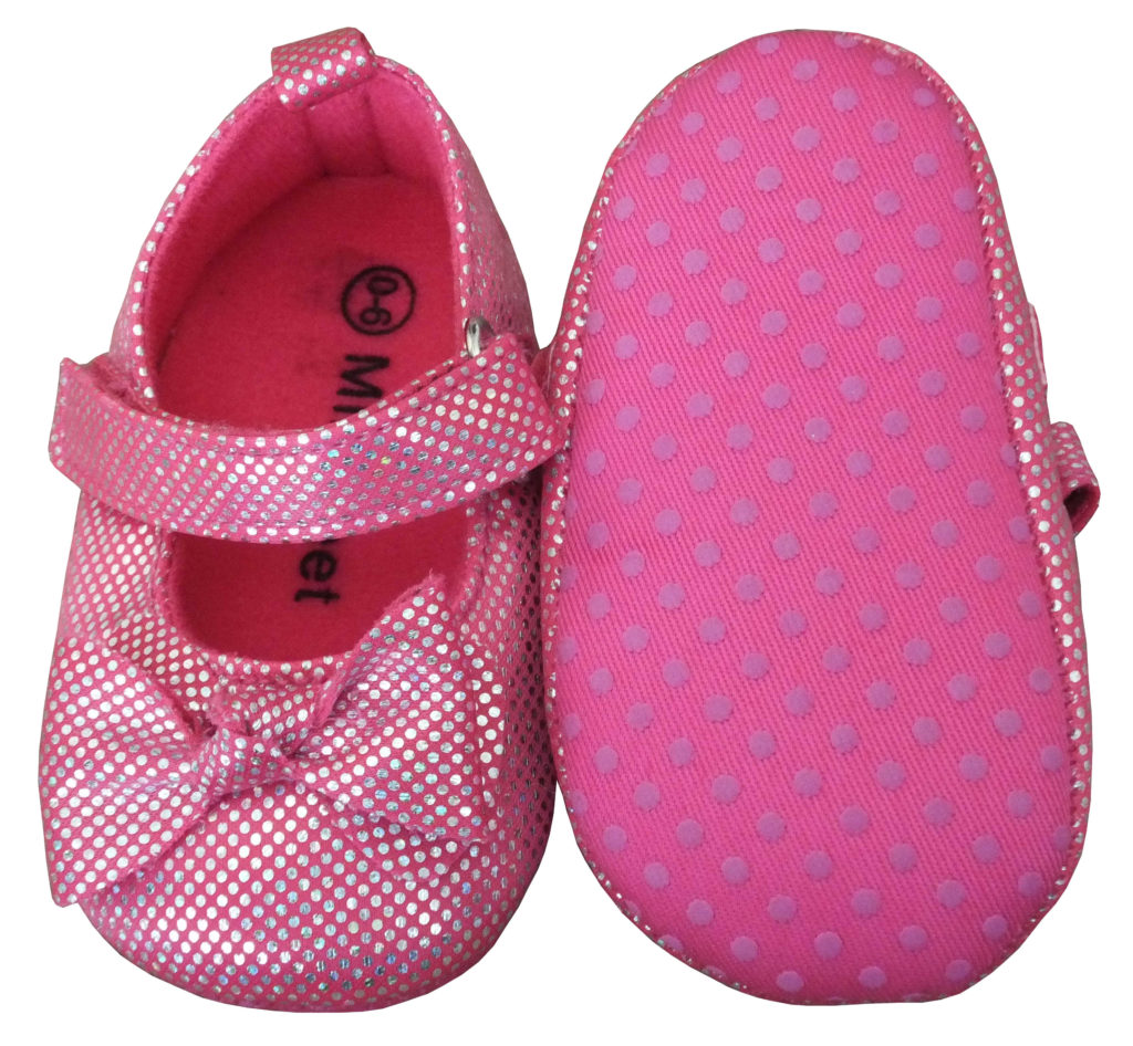 Hot Pink Party - Soft Leather Baby Shoes - Minifeet