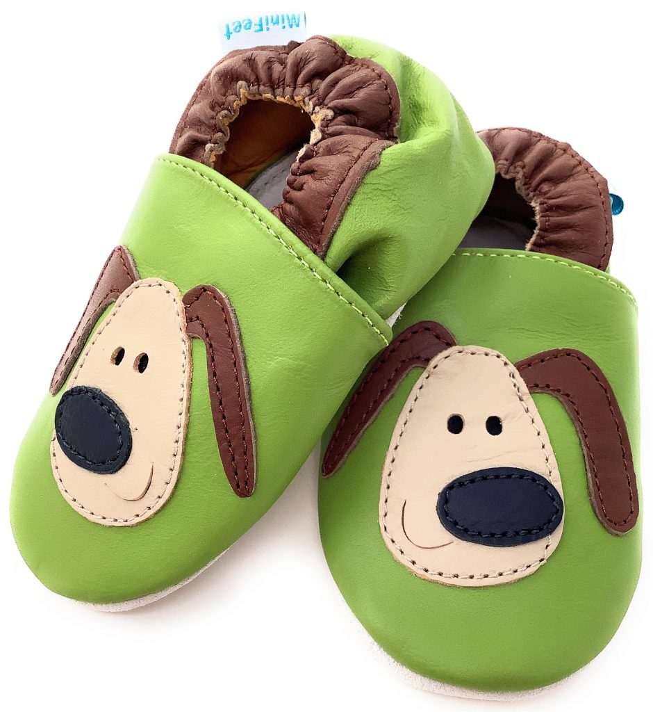 Dexter the Dog - Soft Leather Baby Shoes - Minifeet